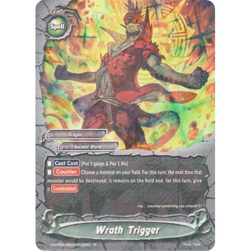 Image for Wrath Trigger (X-BT04A-SS03/0028EN) (X-BT04A) - Future Card BuddyFight