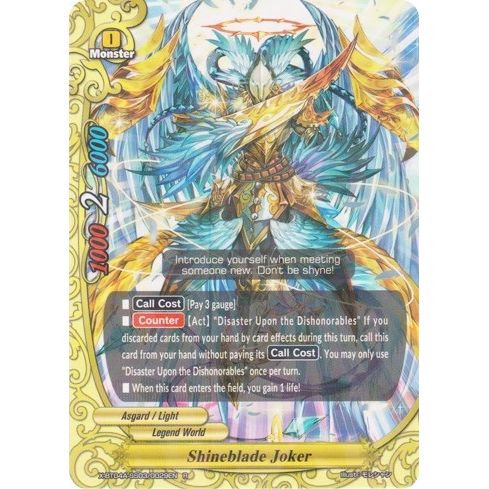 Image for Shineblade Joker (X-BT04A-SS03/0029EN) (X-BT04A) - Future Card BuddyFight