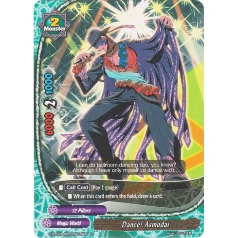 Image for Dance! Asmodai (X-BT04A-SS03/0036EN) (X-BT04A) - Future Card BuddyFight