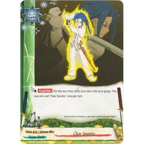 Image for Clear Serenity (X-BT04A-SS03/0039EN) (X-BT04A) - Future Card BuddyFight