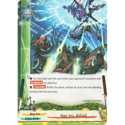 Image for Ninja Arts, Half-kill (X-BT04A-SS03/0040EN) (X-BT04A) - Future Card BuddyFight