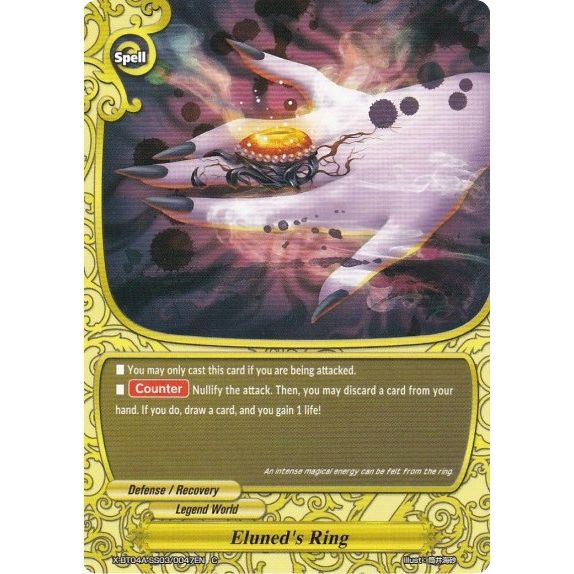 Image for Eluned's Ring (X-BT04A-SS03/0047EN) (X-BT04A) - Future Card BuddyFight