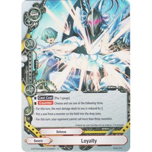 Image for Loyalty (X-BT04A-SS03/0055EN) (X-BT04A) - Future Card BuddyFight