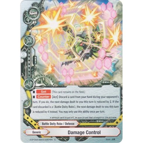 Image for Damage Control (X-BT04A-SS03/0057EN) (X-BT04A) - Future Card BuddyFight