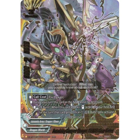 Image for Autodeity Conquer Dragon, CHAOS Gear Batzz (X-BT04A-UB03/0002EN) (X-BT04A) - Future Card BuddyFight