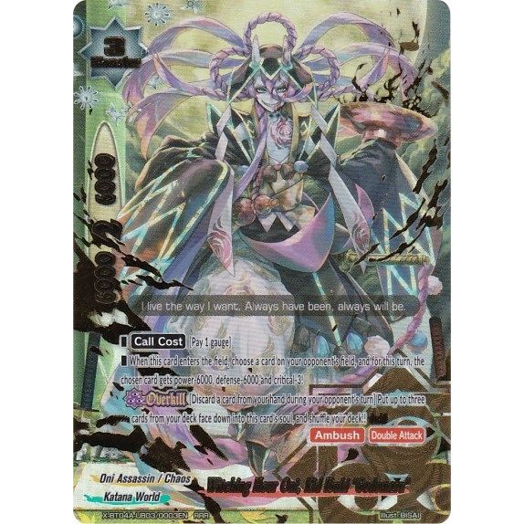 Image for Witching Hour Oni, Kid Ibuki "Gedomaru" (X-BT04A-UB03/0003EN) (X-BT04A) - Future Card BuddyFight