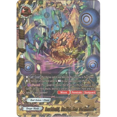 Image for Lastdroid, Dra-gollum Dolmando (Secret) (X-BT04A-UB03/0062EN) (X-BT04A) - Future Card BuddyFight