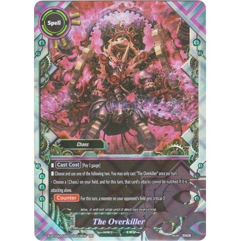 Image for The Overkiller (X-BT04A-UB03/0018EN) (X-BT04A) - Future Card BuddyFight