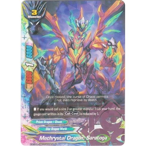 Image for Mechrystal Dragon, Saratoga (X-BT04A-UB03/0028EN) (X-BT04A) - Future Card BuddyFight