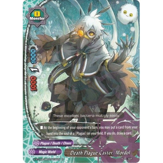 Image for Death Plague Caster, Mordol (X-BT04A-UB03/0030EN) (X-BT04A) - Future Card BuddyFight