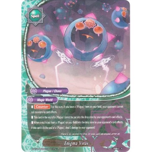 Image for Enigma Virus (X-BT04A-UB03/0031EN) (X-BT04A) - Future Card BuddyFight