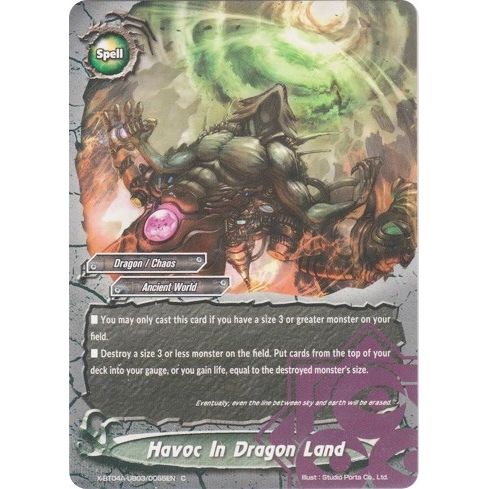 Image for Havoc in Dragon Land (X-BT04A-UB03/0055EN) (X-BT04A) - Future Card BuddyFight