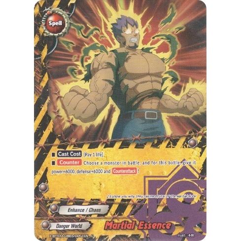 Image for Martial Essence (X-BT04A-UB03/0051EN) (X-BT04A) - Future Card BuddyFight