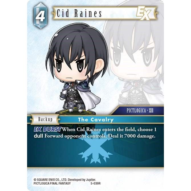 Image for Cid Raines EX (5-039R) (OP5) - Final Fantasy TCG