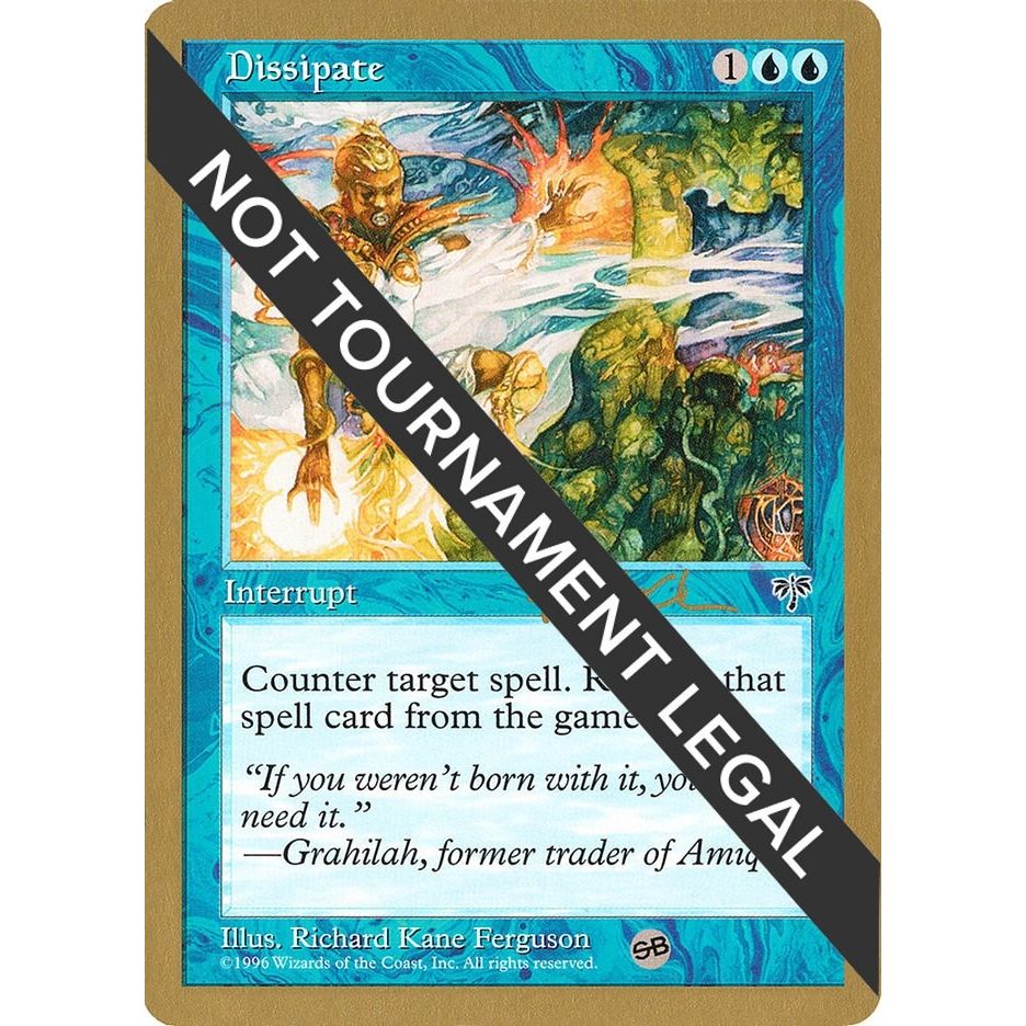Image for Dissipate - 1997 Paul McCabe (MIR) (SB) (WCD) - Magic: The Gathering