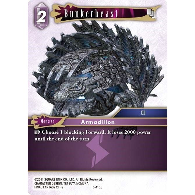Image for Bunkerbeast (5-110C) (OP5) - Final Fantasy TCG