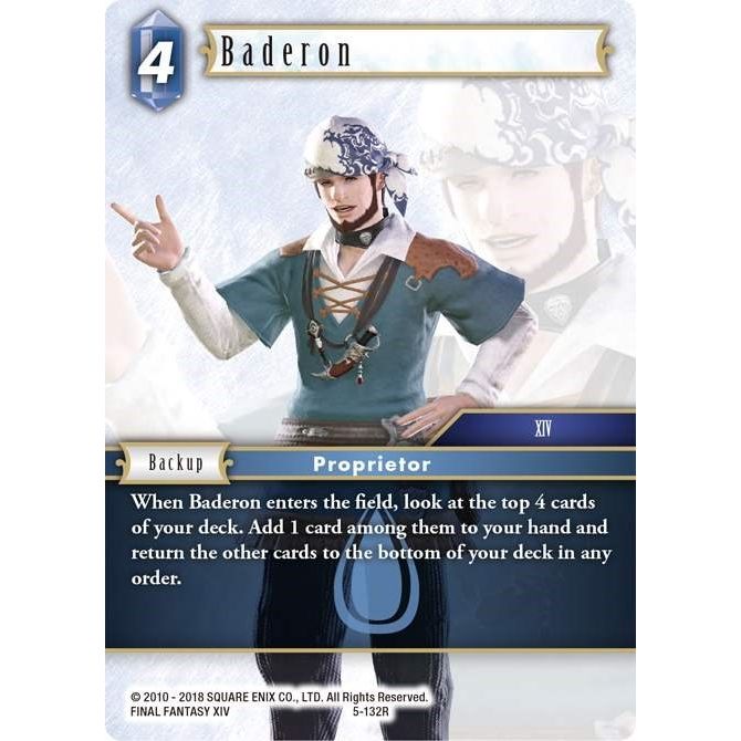Image for Baderon (5-132R) (OP5) - Final Fantasy TCG