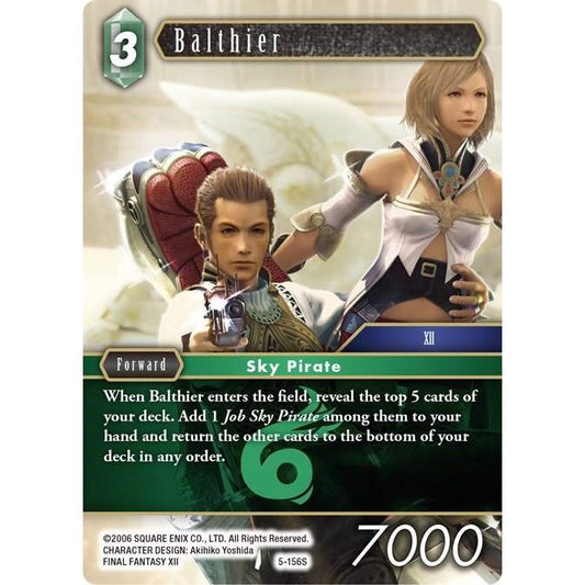 Image for Balthier (5-156S) (OP5) - Final Fantasy TCG