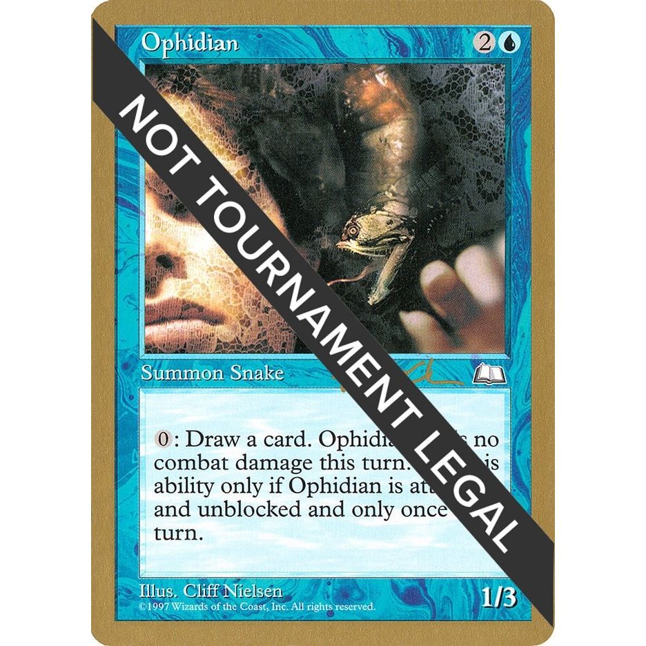 Image for Ophidian - 1997 Paul McCabe (WTH) (WCD) - Magic: The Gathering