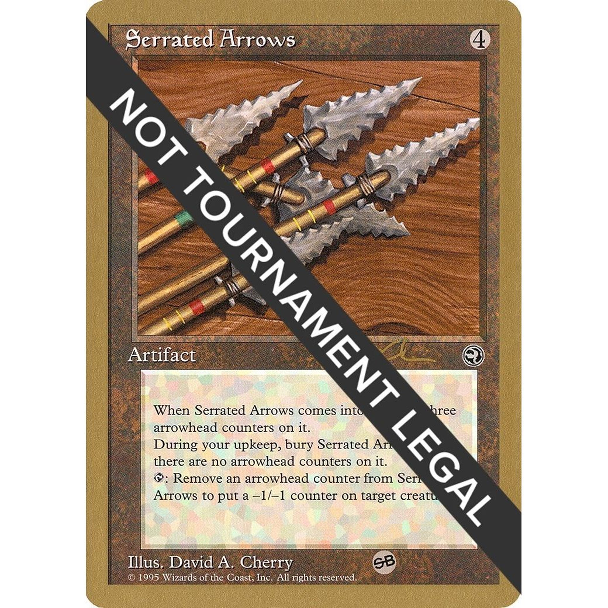 Image for Serrated Arrows - 1997 Paul McCabe (HML) (SB) (WCD) - Magic: The Gathering