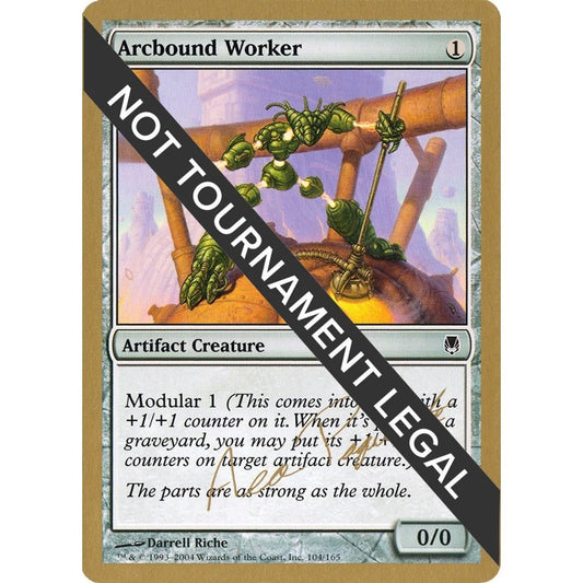 Image for Arcbound Worker - 2004 Aeo Paquette (DST) (WCD) - Magic: The Gathering
