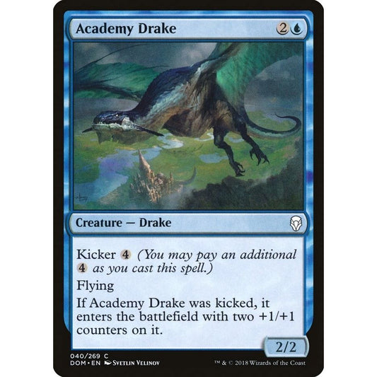 Image for Academy Drake (40) (DOM) - Magic: The Gathering