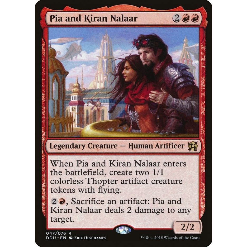 Image for Pia and Kiran Nalaar (47) (DDU) - Magic: The Gathering