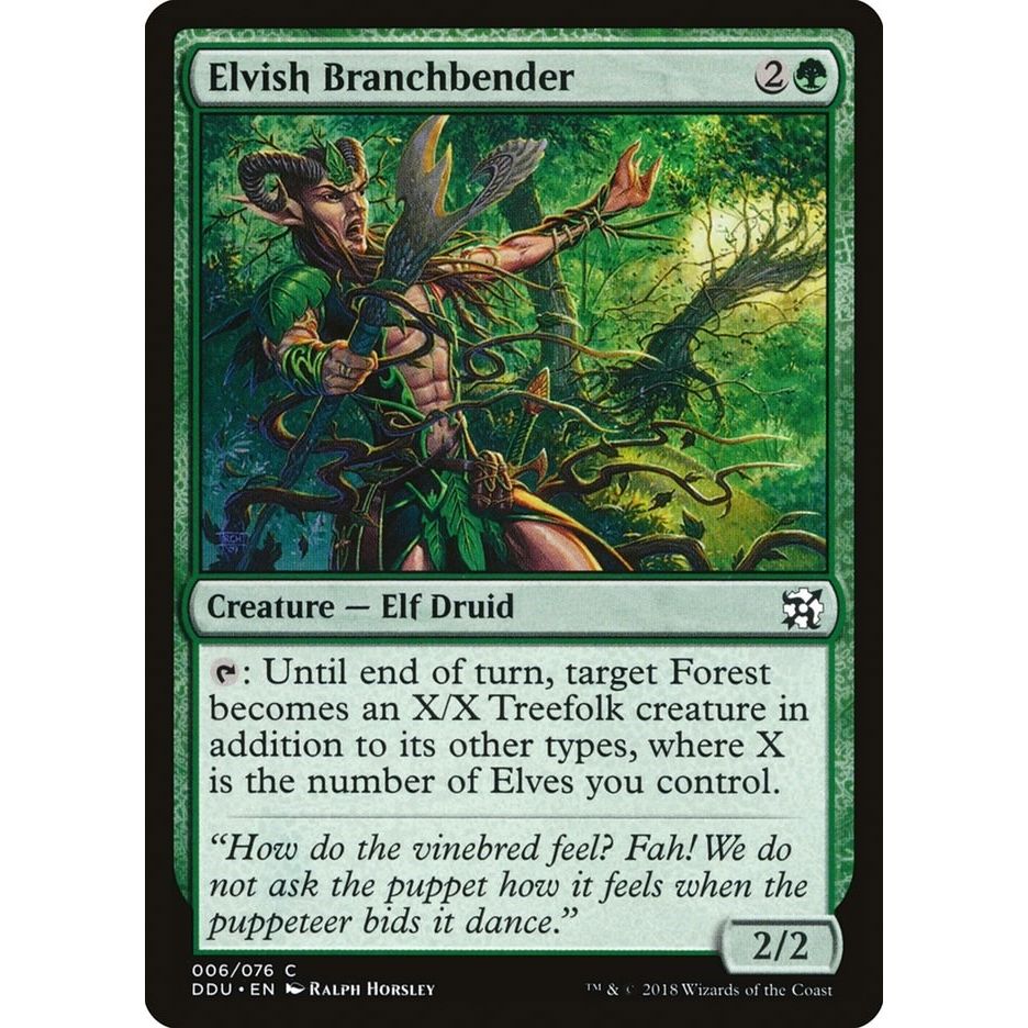 Image for Elvish Branchbender (6) (DDU) - Magic: The Gathering