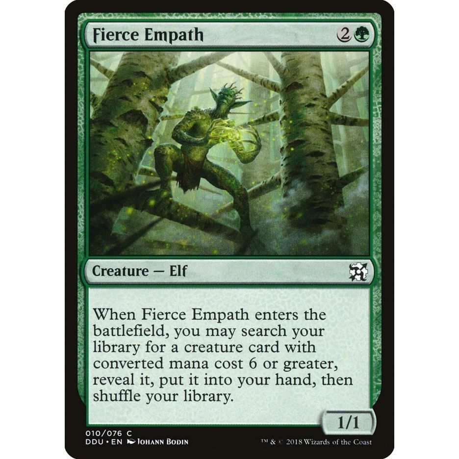 Image for Fierce Empath (10) (DDU) - Magic: The Gathering