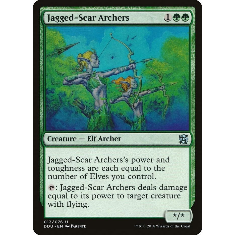 Image for Jagged-Scar Archers (13) (DDU) - Magic: The Gathering