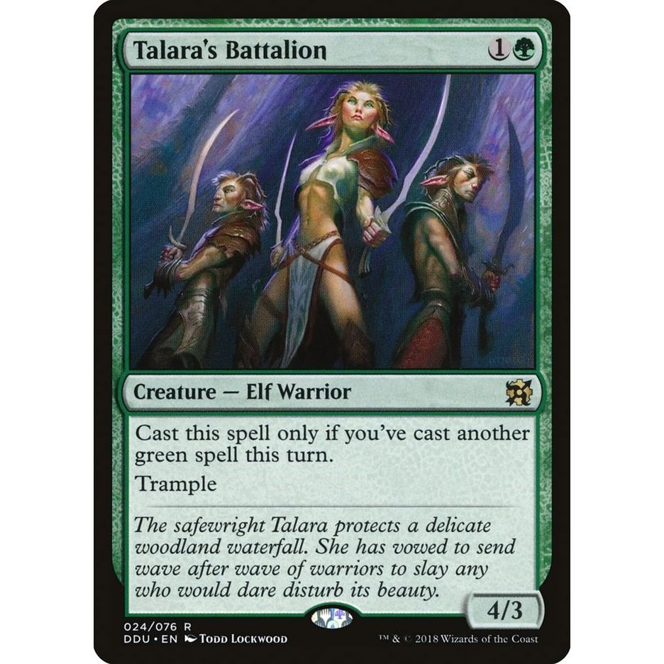 Image for Talara's Battalion (24) (DDU) - Magic: The Gathering