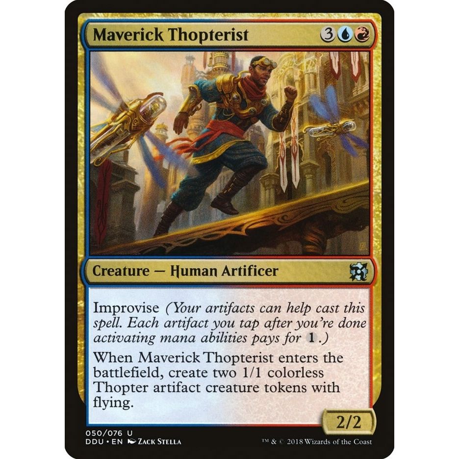 Image for Maverick Thopterist (50) (DDU) - Magic: The Gathering