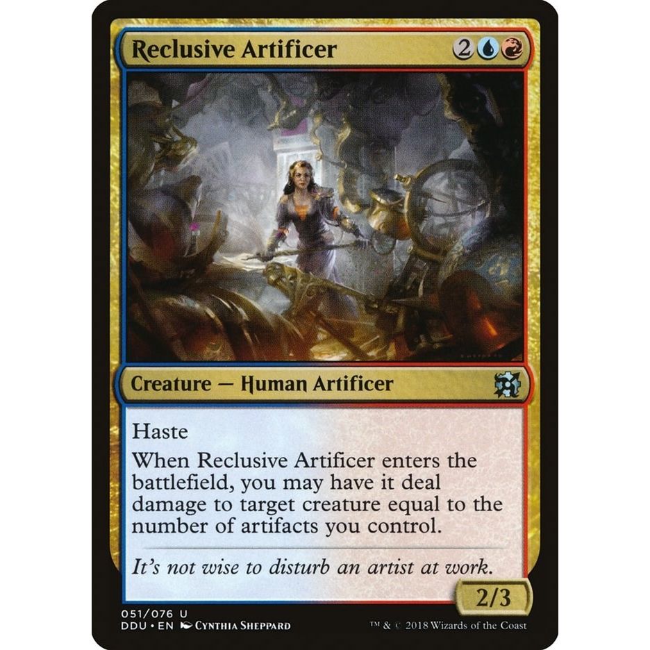 Image for Reclusive Artificer (51) (DDU) - Magic: The Gathering