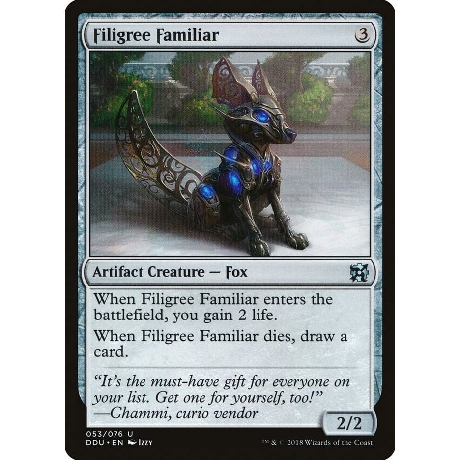 Image for Filigree Familiar (53) (DDU) - Magic: The Gathering