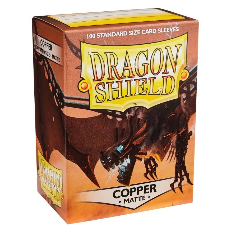 Image for Dragon Shield Matte Sleeves - Copper (100-Pack) - Card Sleeves