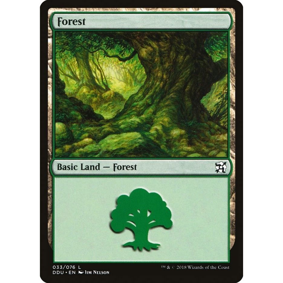 Image for Forest (033) (33) (DDU) - Magic: The Gathering