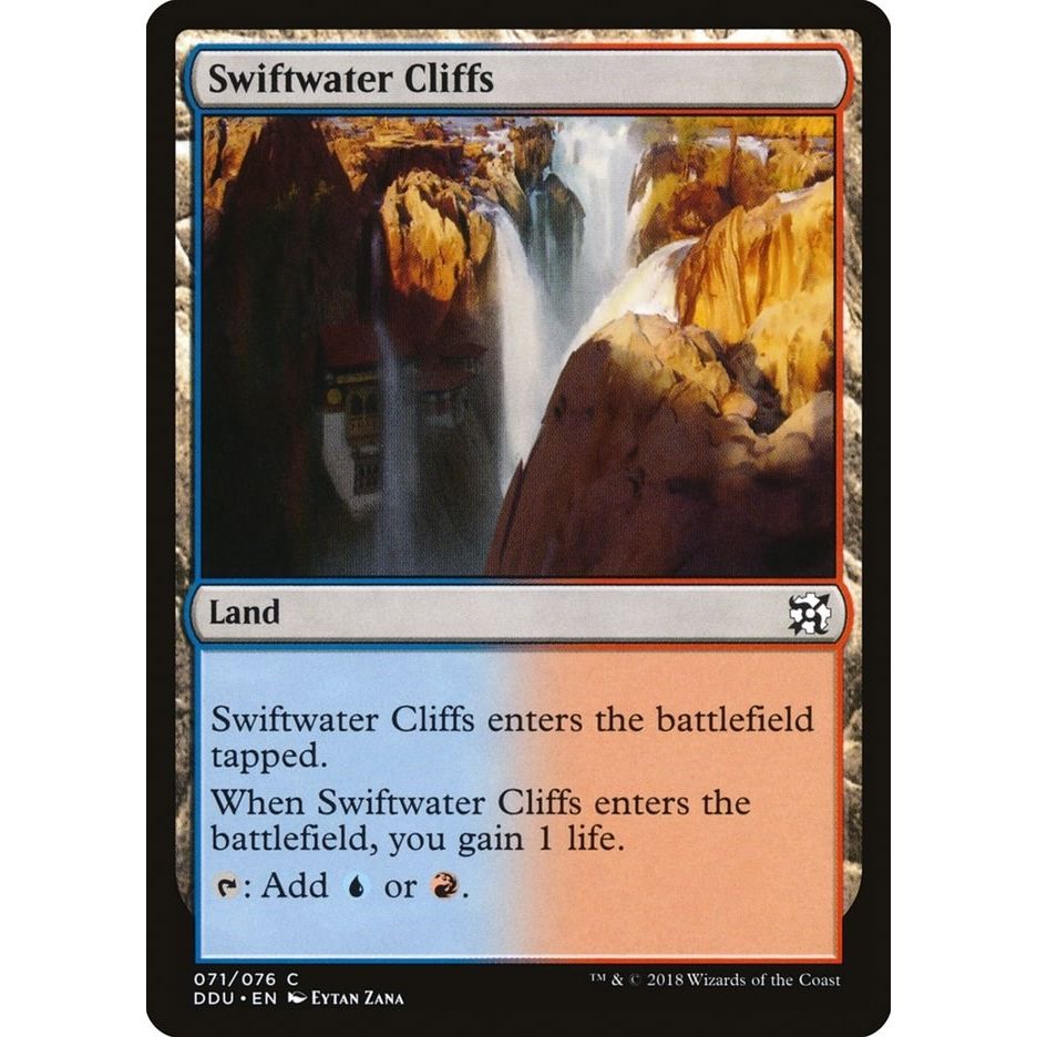 Image for Swiftwater Cliffs (71) (DDU) - Magic: The Gathering