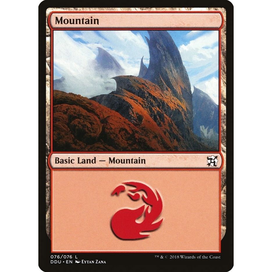 Image for Mountain (076) (76) (DDU) - Magic: The Gathering