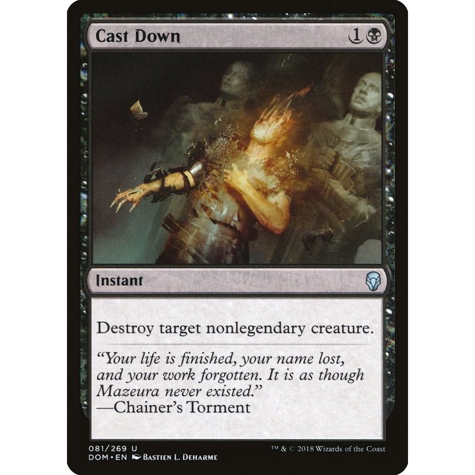 Image for Cast Down (81) (DOM) - Magic: The Gathering