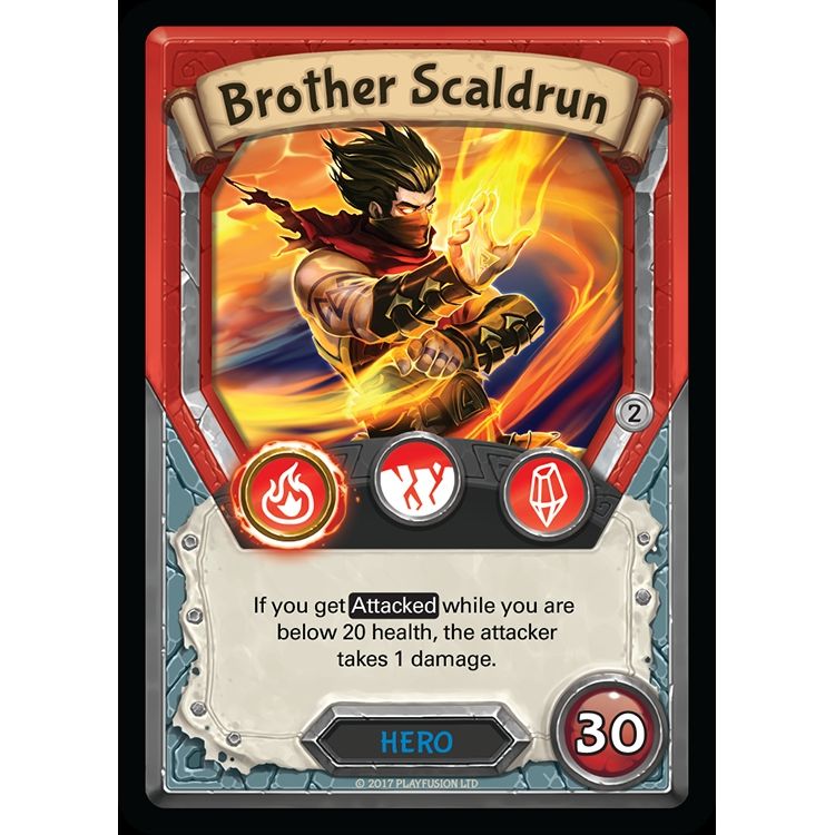 Image for Brother Scaldrun (Claimed) (MYT) - Lightseekers TCG