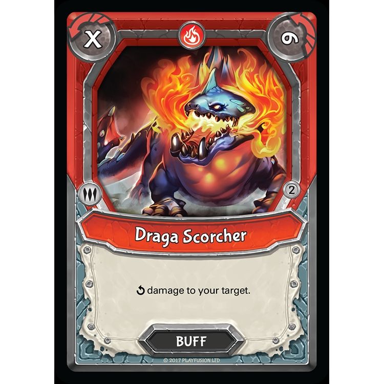 Image for Draga Scorcher (Claimed) (MYT) - Lightseekers TCG