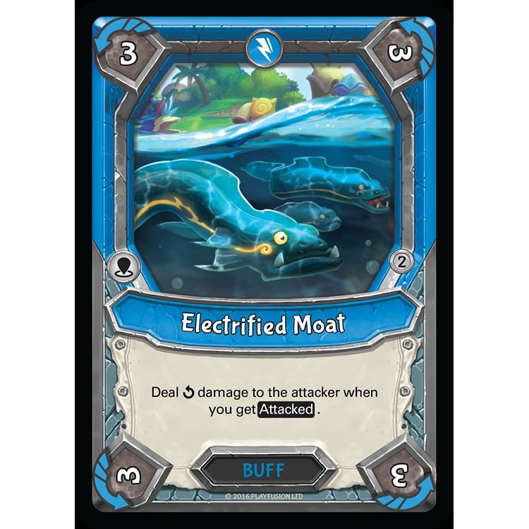 Image for Electrified Moat (Unclaimed) (MYT) - Lightseekers TCG
