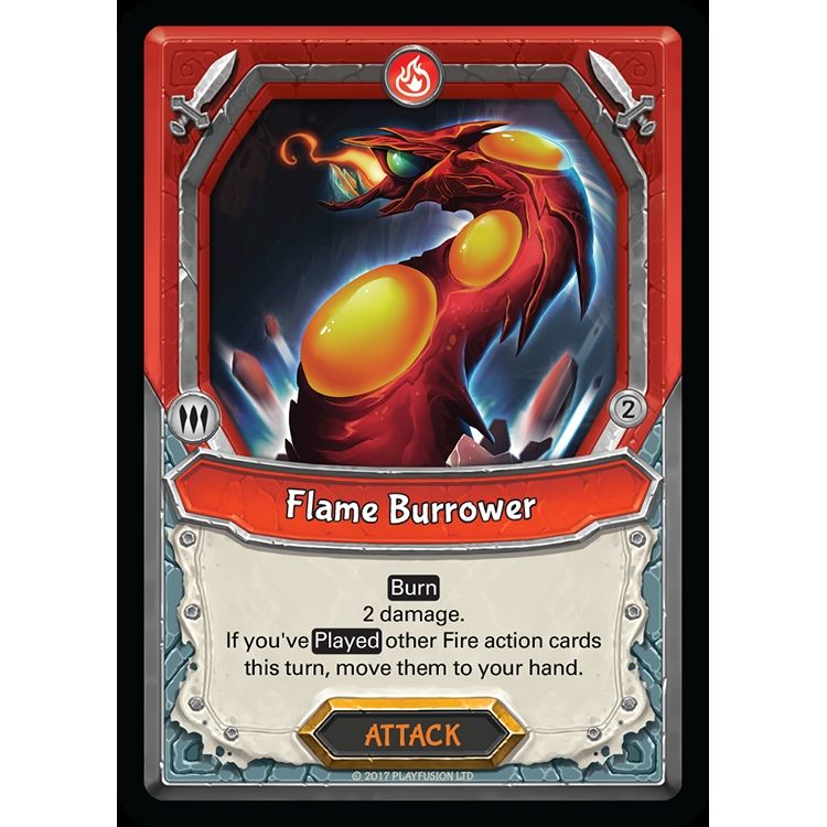 Image for Flame Burrower (Unclaimed) (MYT) - Lightseekers TCG