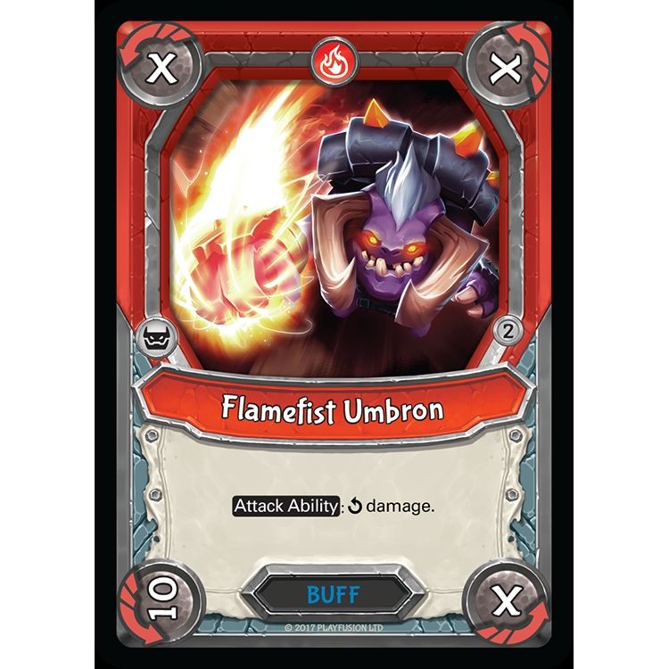 Image for Flamefist Umbron (Unclaimed) (MYT) - Lightseekers TCG