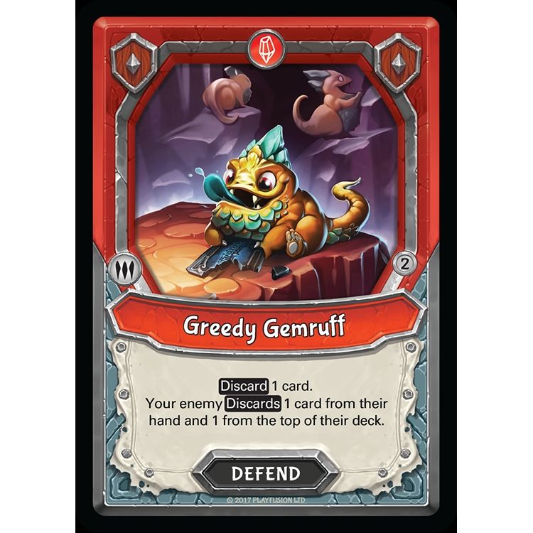 Image for Greedy Gemruff (Unclaimed) (MYT) - Lightseekers TCG