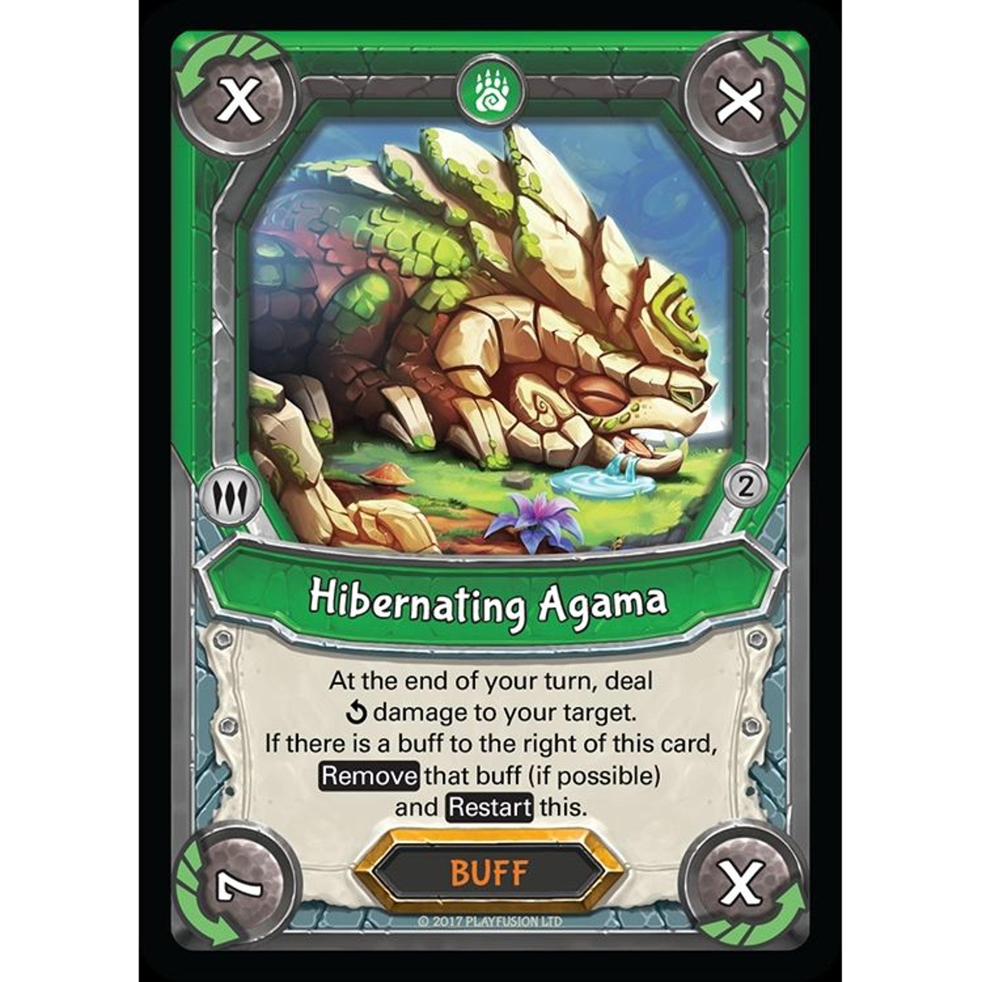 Image for Hibernating Agama (Unclaimed) (MYT) - Lightseekers TCG