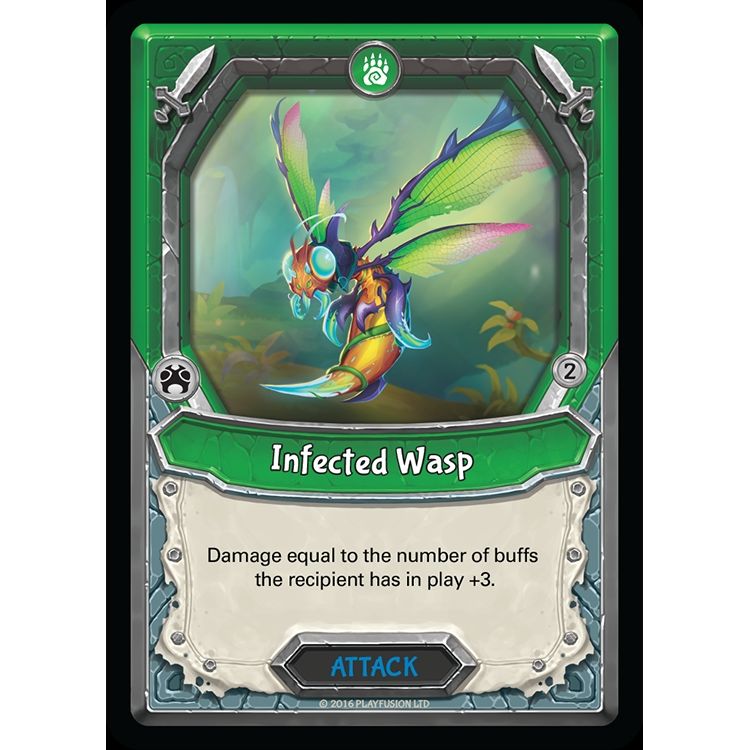Image for Infected Wasp (Claimed) (MYT) - Lightseekers TCG
