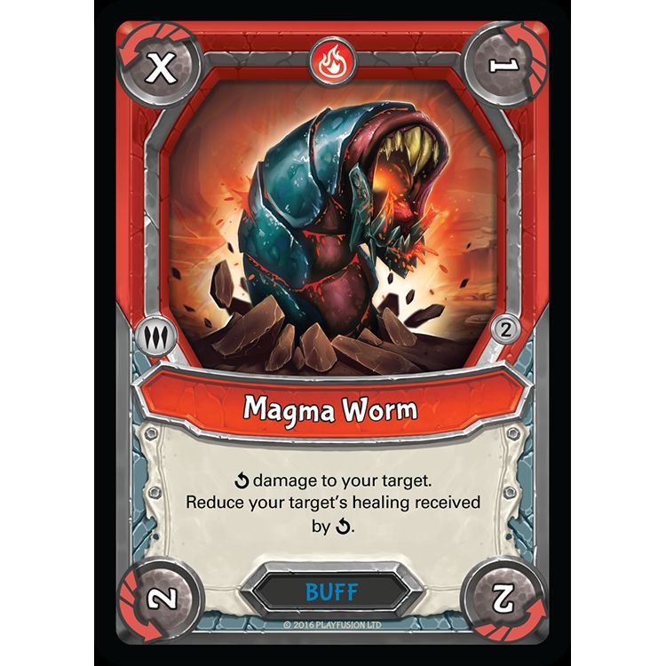 Image for Magma Worm (Claimed) (MYT) - Lightseekers TCG