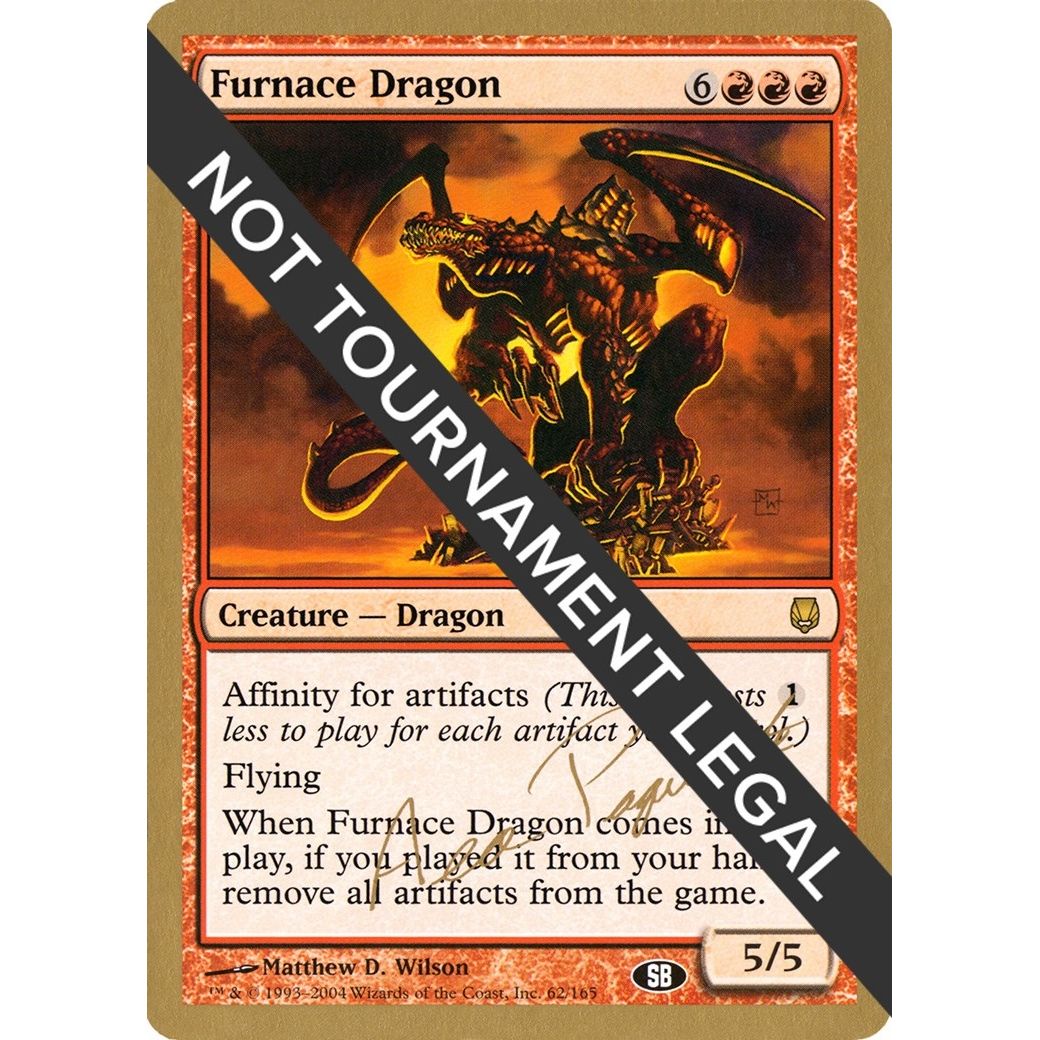 Image for Furnace Dragon - 2004 Aeo Paquette (DST) (SB) (WCD) - Magic: The Gathering