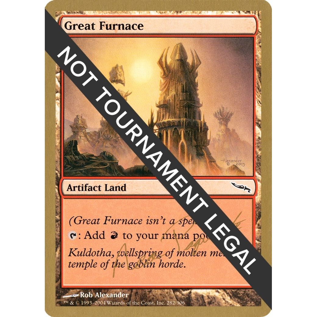 Image for Great Furnace - 2004 Aeo Paquette (MRD) (WCD) - Magic: The Gathering